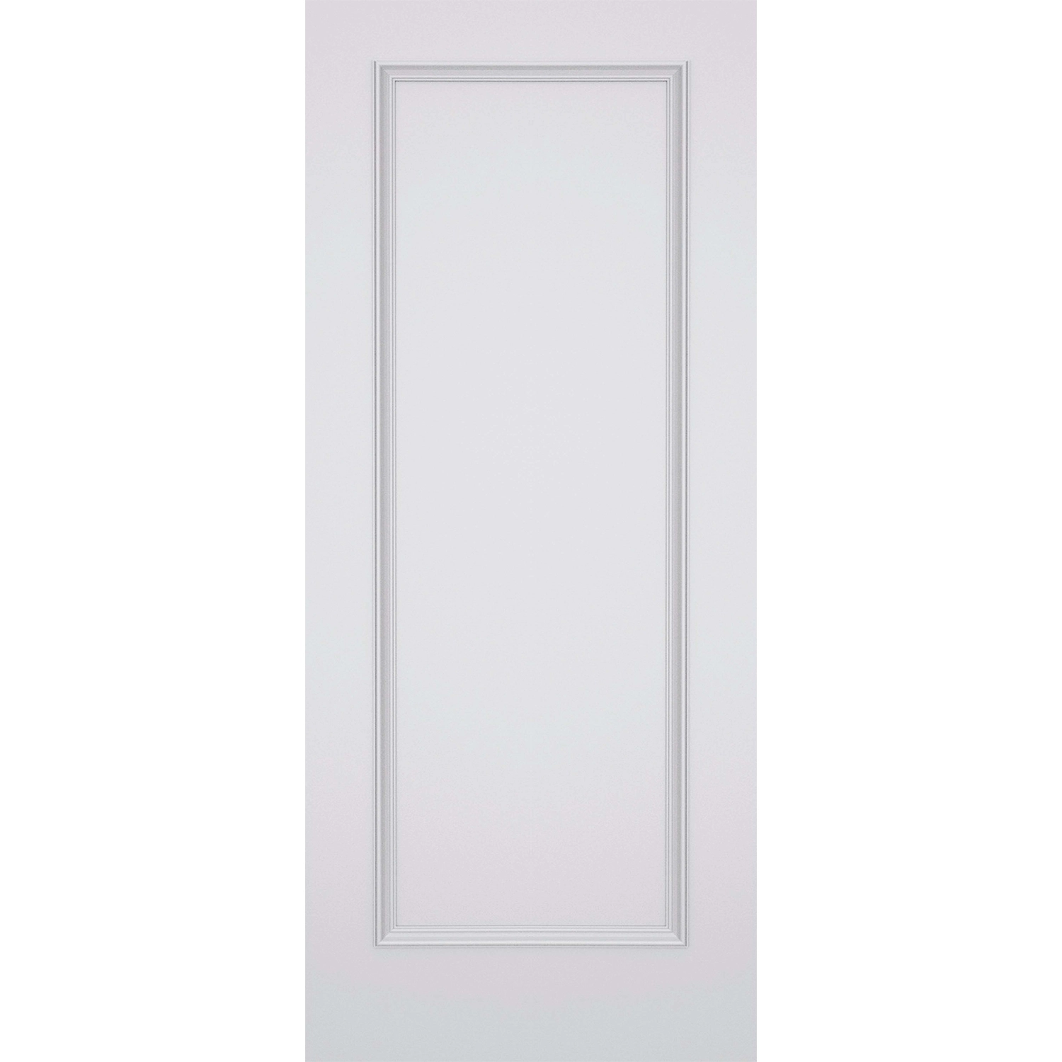 1 Panel 80 x 34 x 1-3/8 Smooth Hollow Door Raised